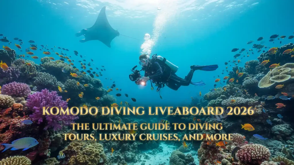 Komodo diving liveaboard dive deck