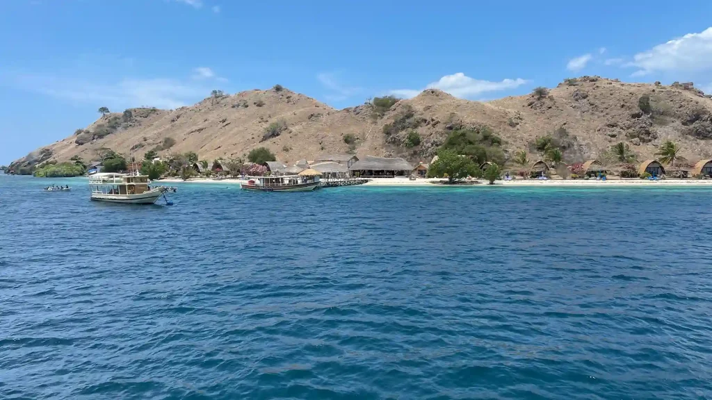 Snorkelling the reef at Sebayur Island